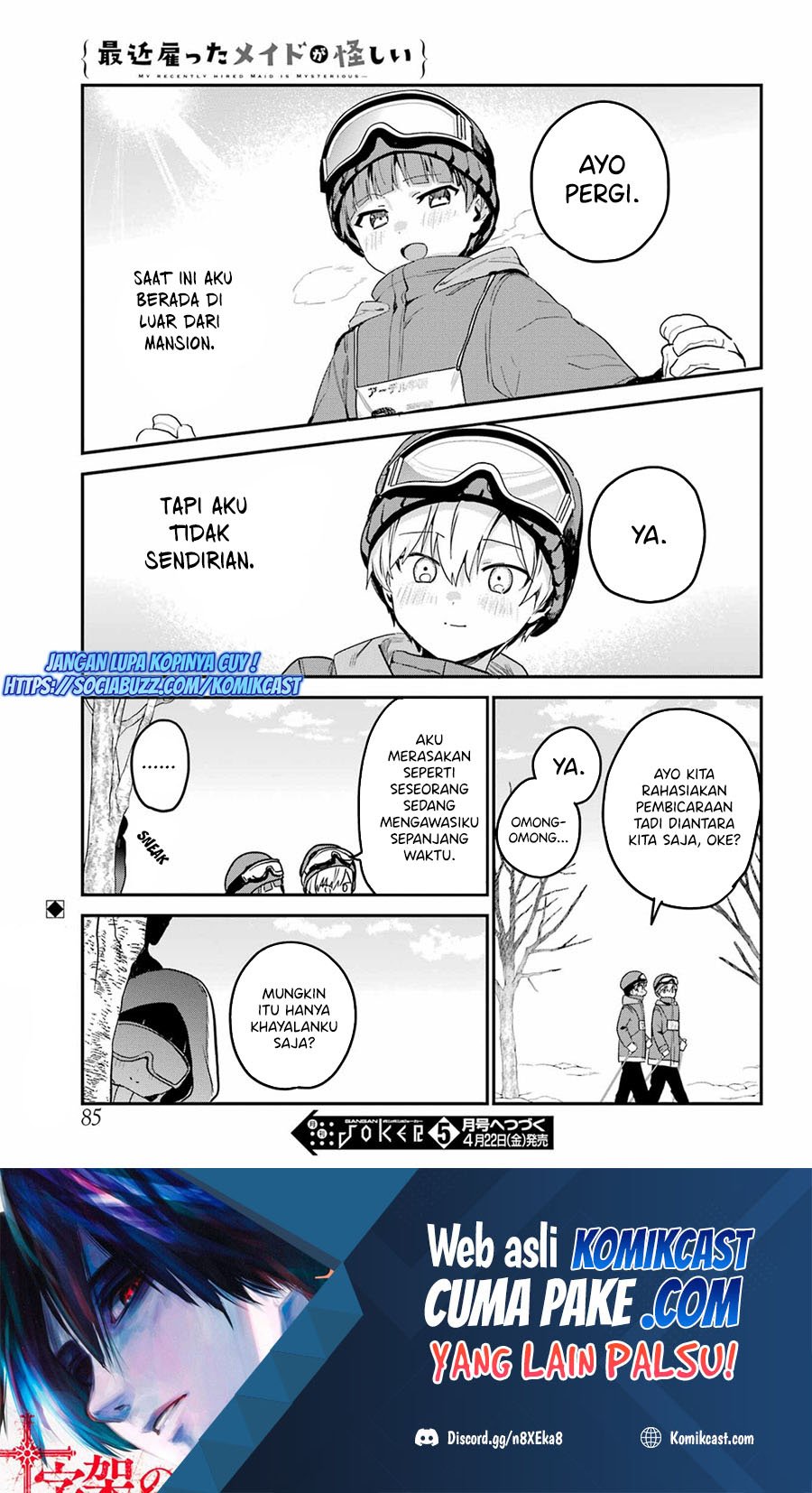 Saikin Yatotta Maid ga Ayashii (My Recently Hired Maid Is Mysterious) (Serialization) Chapter 28 Gambar 20