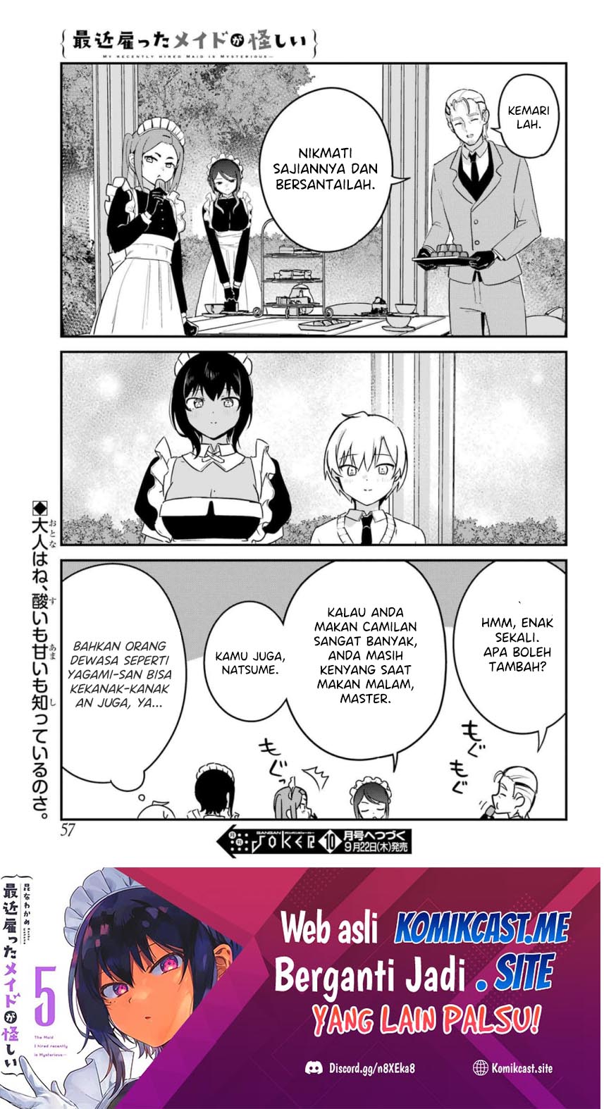 Saikin Yatotta Maid ga Ayashii (My Recently Hired Maid Is Mysterious) (Serialization) Chapter 33 Gambar 18