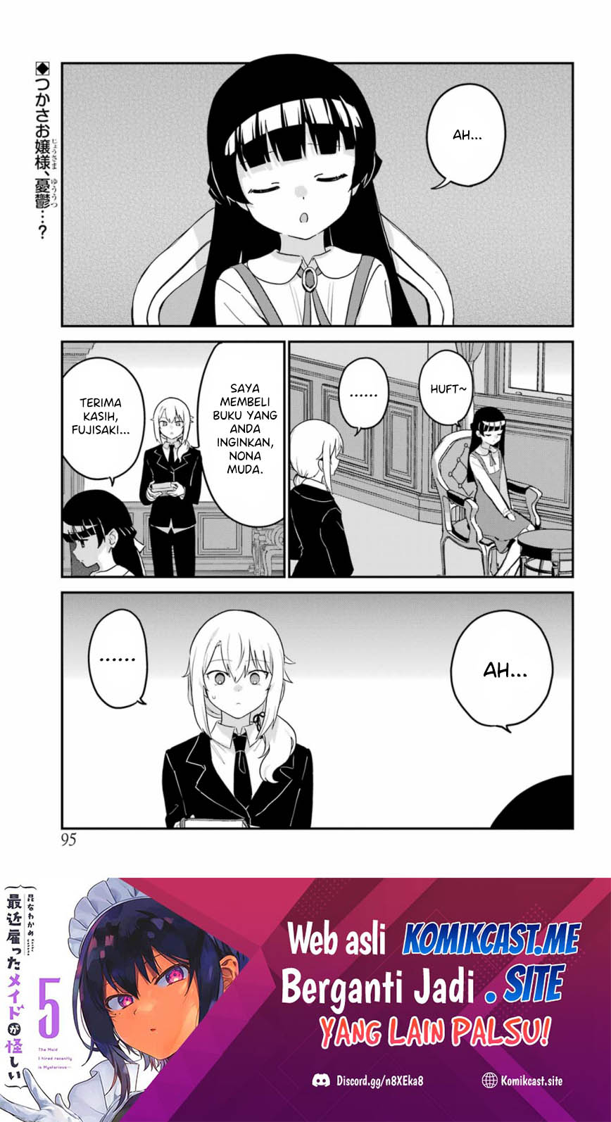 Baca Saikin Yatotta Maid ga Ayashii (My Recently Hired Maid Is Mysterious) (Serialization) Chapter 35 Gambar 2