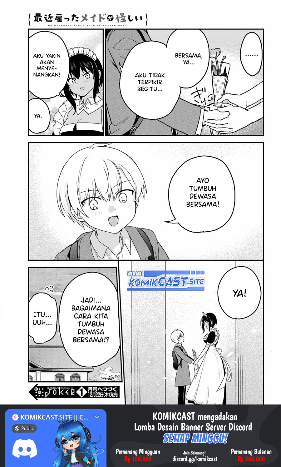 Saikin Yatotta Maid ga Ayashii (My Recently Hired Maid Is Mysterious) (Serialization) Chapter 36 Gambar 18