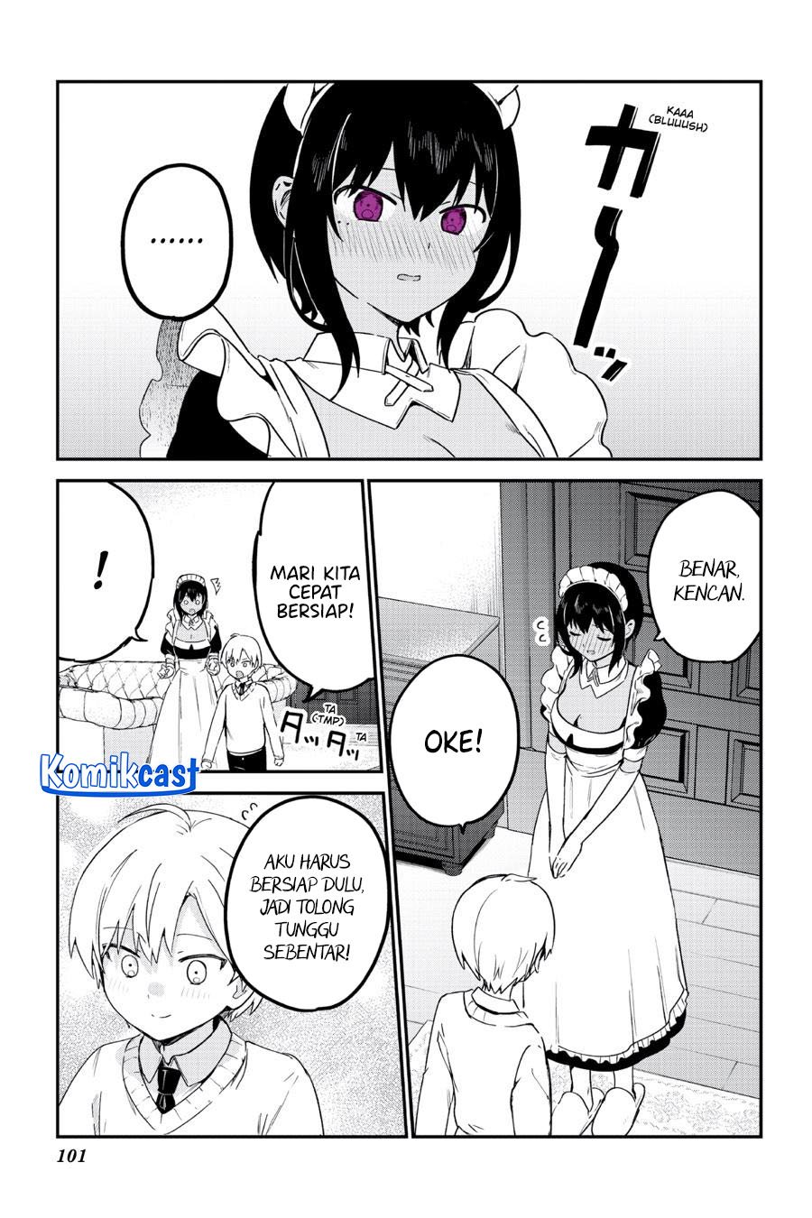 Saikin Yatotta Maid ga Ayashii (My Recently Hired Maid Is Mysterious) (Serialization) Chapter 48 Gambar 4
