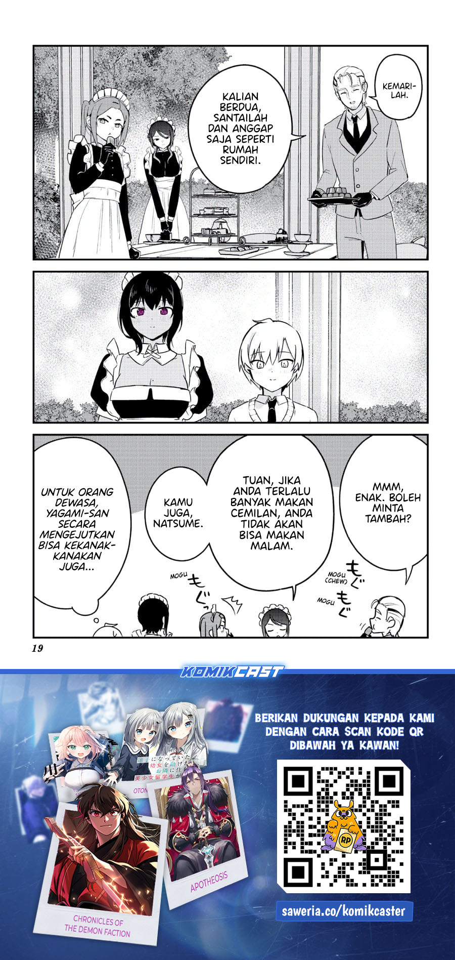 Saikin Yatotta Maid ga Ayashii (My Recently Hired Maid Is Mysterious) (Serialization) Chapter 56 Gambar 21