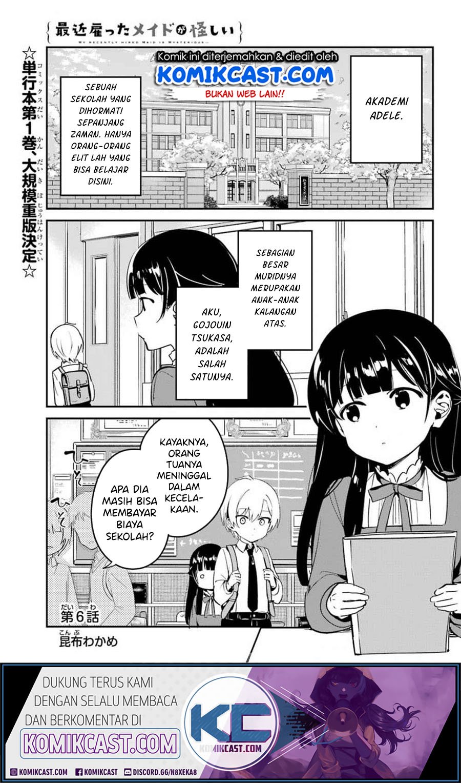 Baca Saikin Yatotta Maid ga Ayashii (My Recently Hired Maid Is Mysterious) (Serialization) Chapter 6 Gambar 2