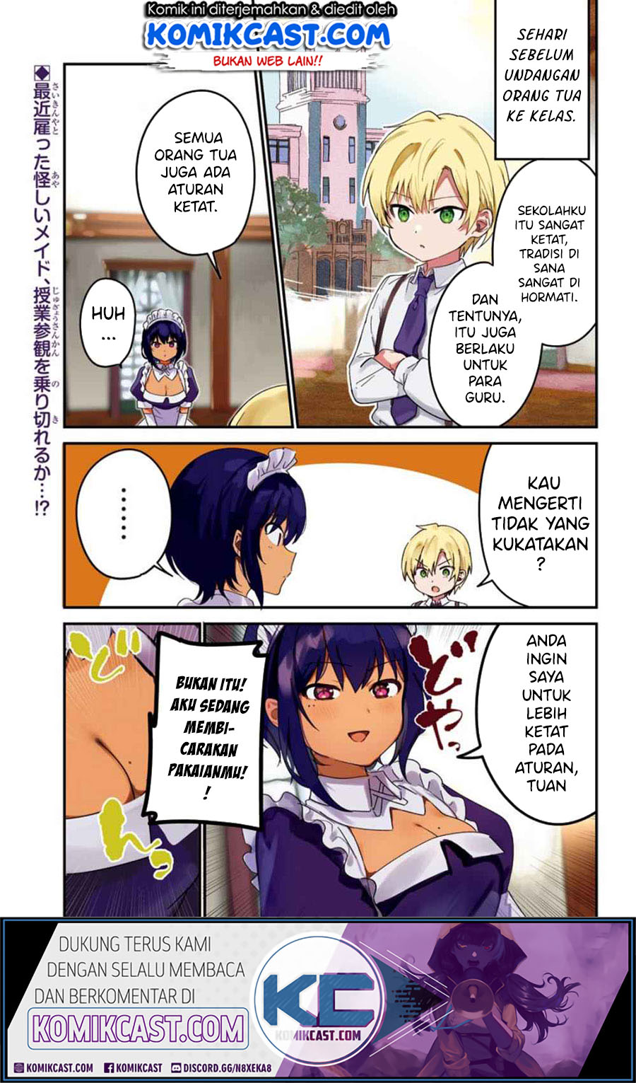 Saikin Yatotta Maid ga Ayashii (My Recently Hired Maid Is Mysterious) (Serialization) Chapter 8 Gambar 3
