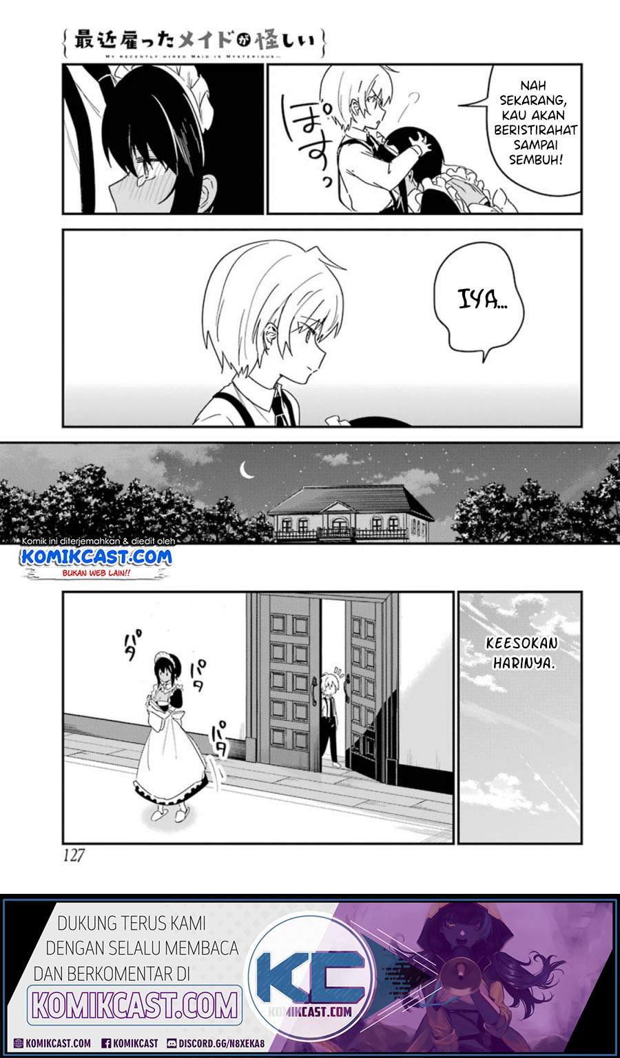 Saikin Yatotta Maid ga Ayashii (My Recently Hired Maid Is Mysterious) (Serialization) Chapter 9 Gambar 18