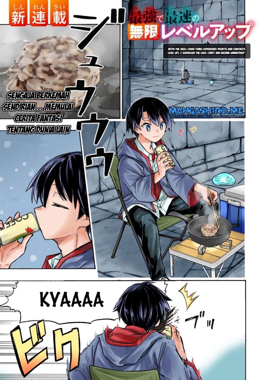 Baca  Saikyou de Saisoku no Mugen Level Up Chapter 1 Gambar 2
