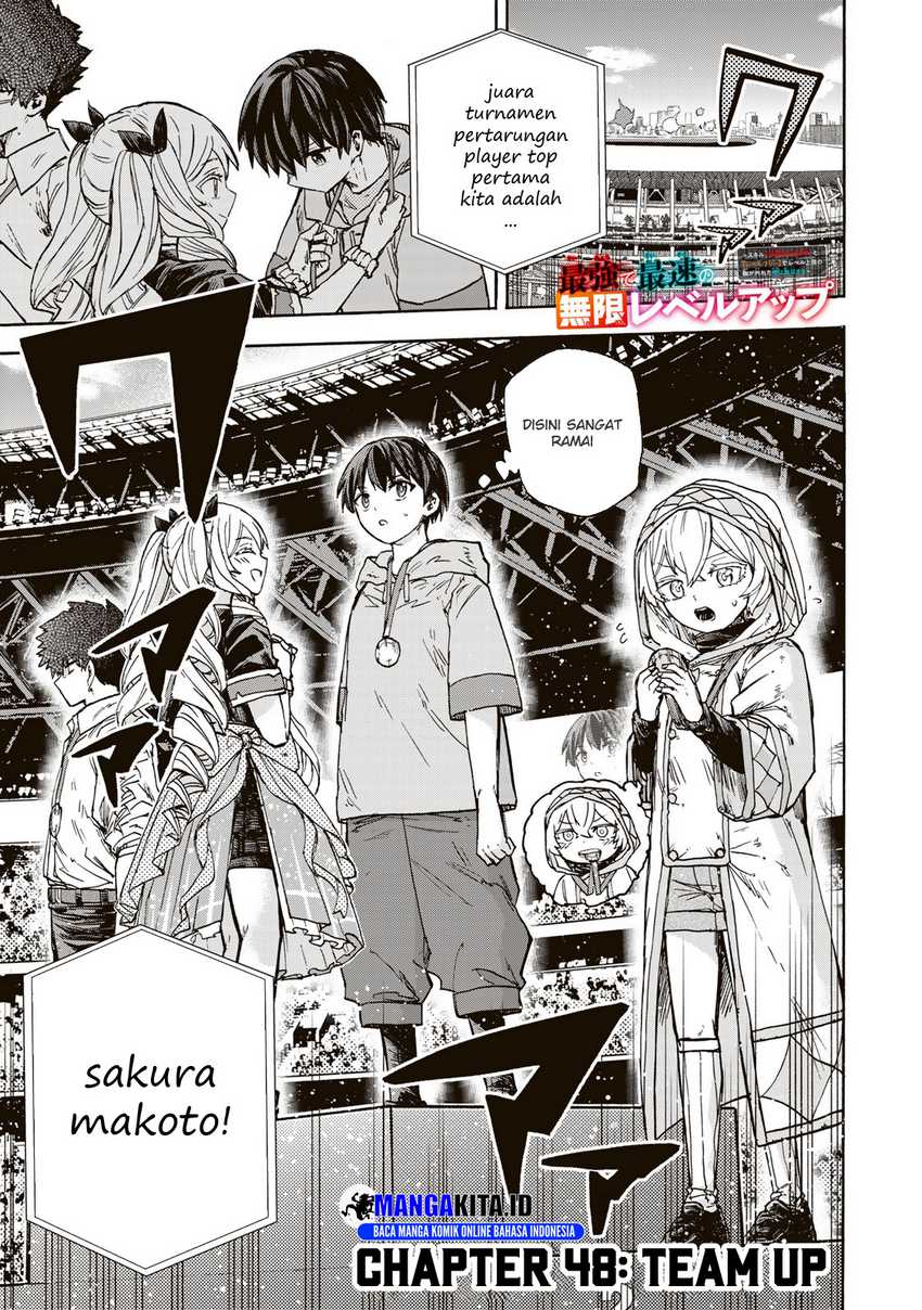 Baca  Saikyou de Saisoku no Mugen Level Up Chapter 48 Gambar 2