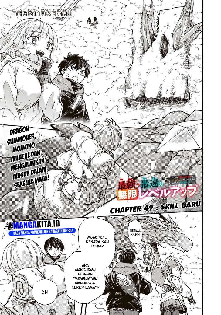 Baca  Saikyou de Saisoku no Mugen Level Up Chapter 49 Gambar 2