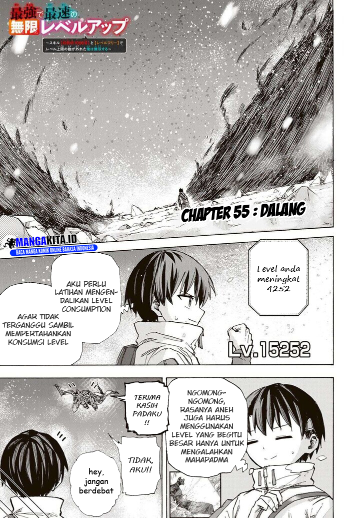 Baca  Saikyou de Saisoku no Mugen Level Up Chapter 55 Gambar 2