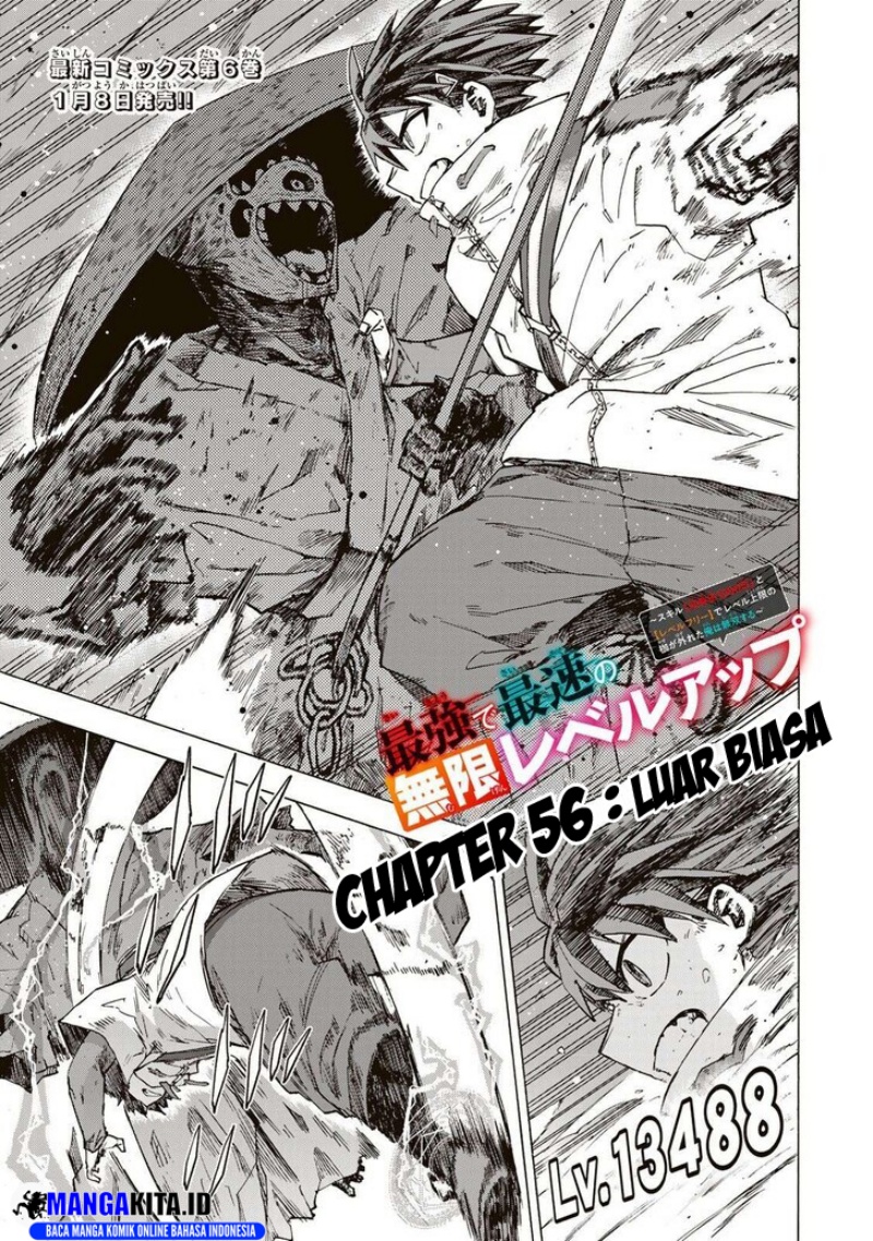 Baca  Saikyou de Saisoku no Mugen Level Up Chapter 56 Gambar 2