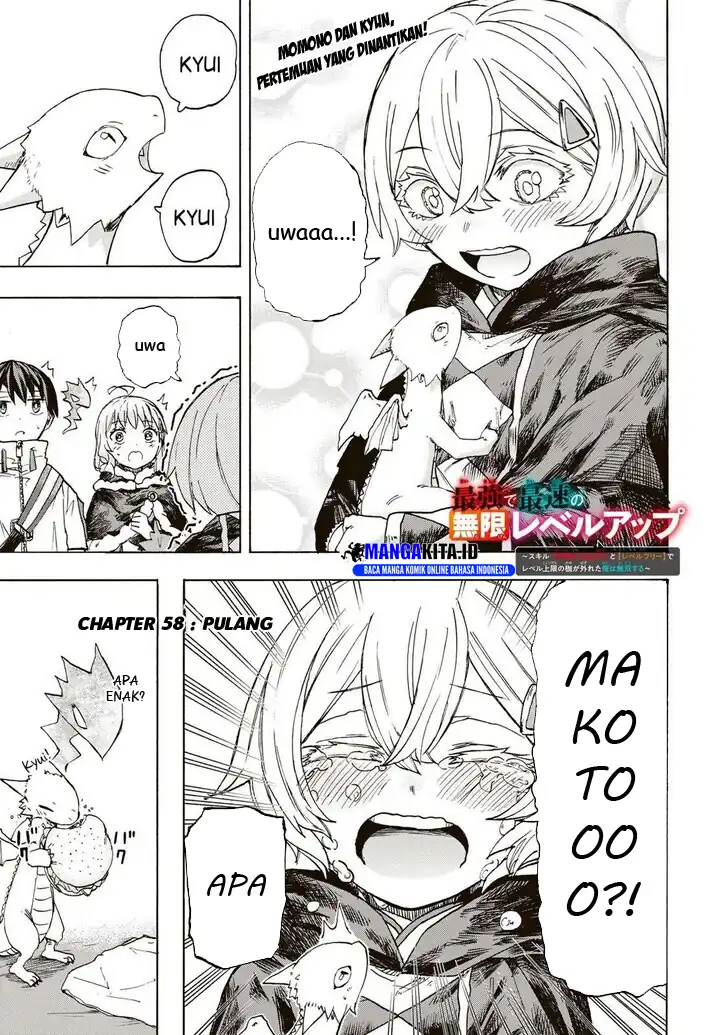 Baca  Saikyou de Saisoku no Mugen Level Up Chapter 58 Gambar 2