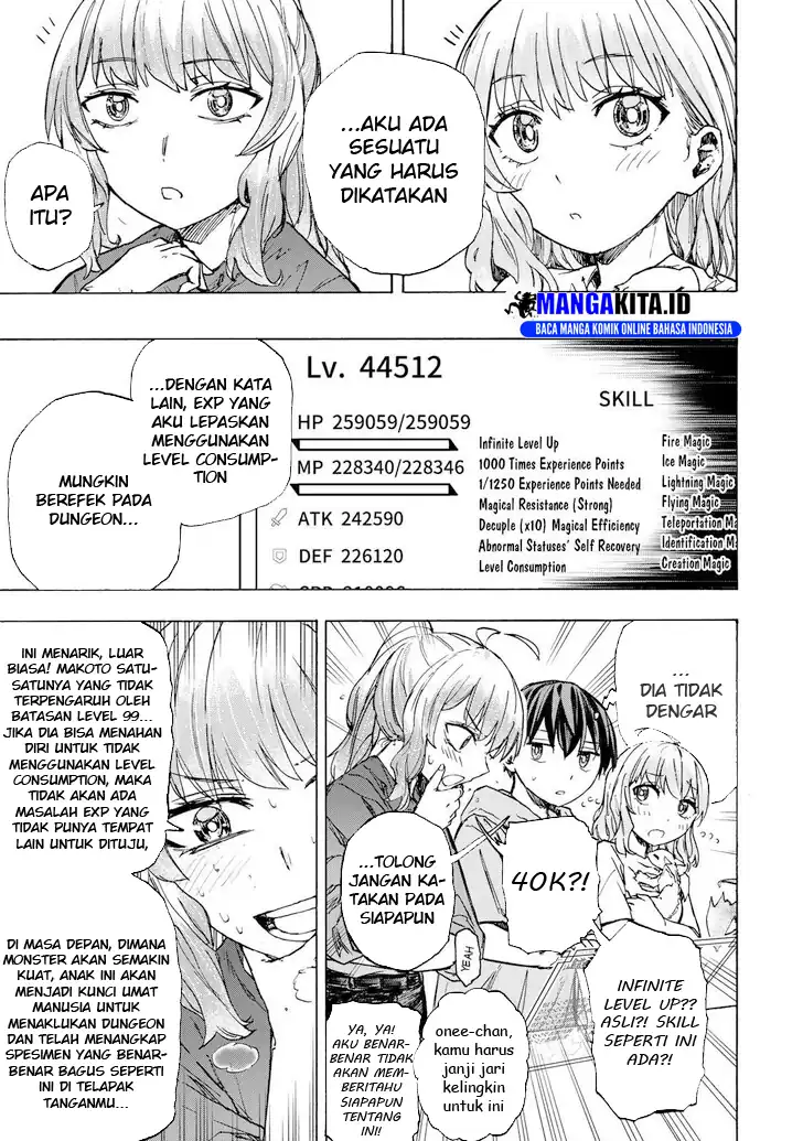 Saikyou de Saisoku no Mugen Level Up Chapter 59 Gambar 10