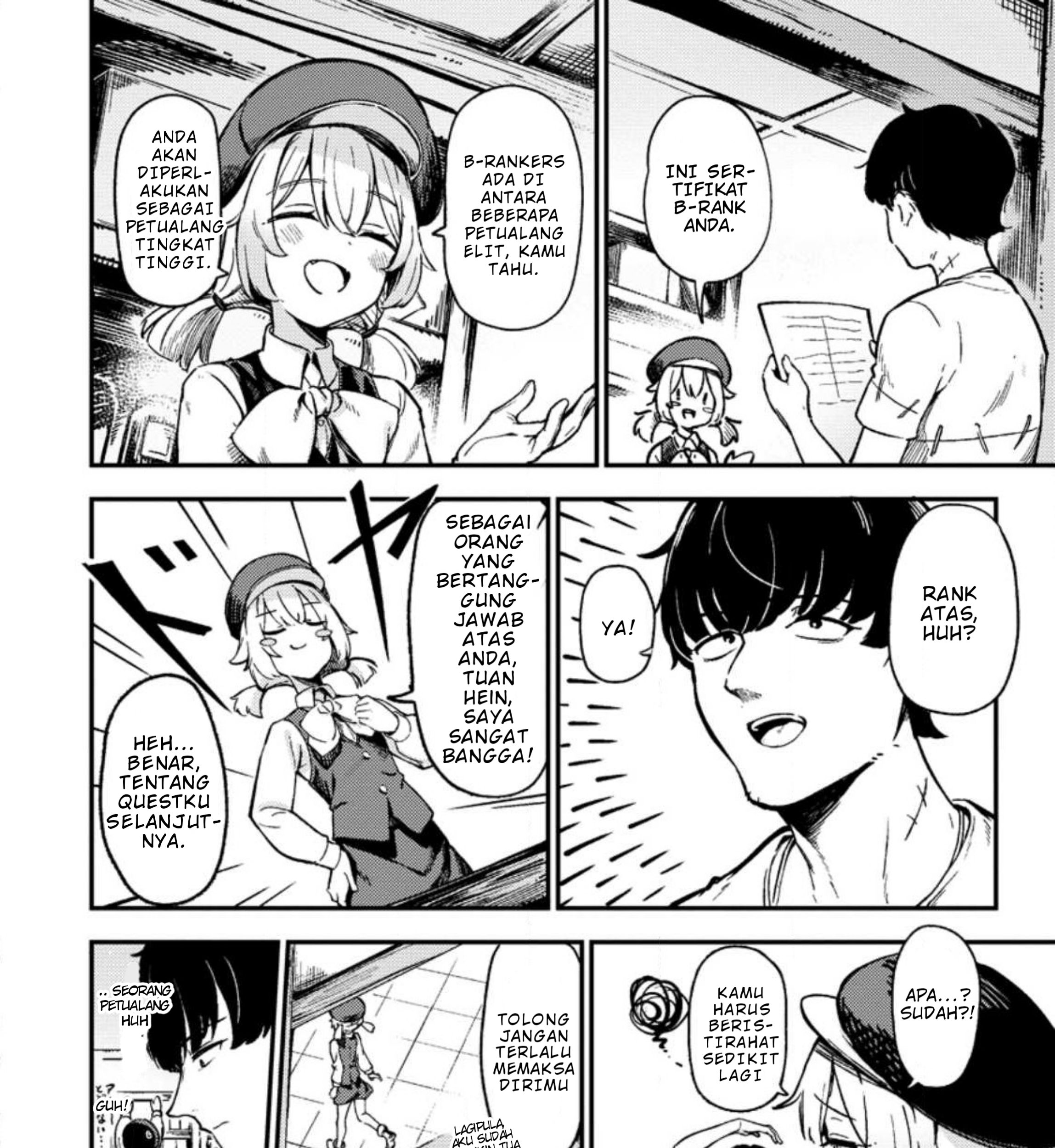 Saikyou Kyuutei Shinan-yaku no Ossan, Tsuihousareta Hekichi de Musou Suru ~Maboroshi to Natta Shuzoku no Bishoujo-tachi wo Sodatete Henkyou wo Kaitaku~ Chapter 1.1 Gambar 13