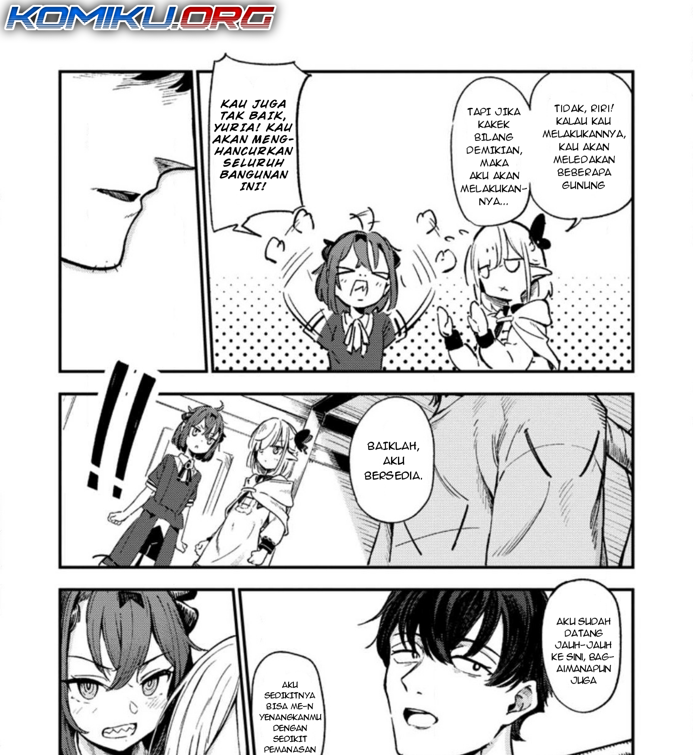 Saikyou Kyuutei Shinan-yaku no Ossan, Tsuihousareta Hekichi de Musou Suru ~Maboroshi to Natta Shuzoku no Bishoujo-tachi wo Sodatete Henkyou wo Kaitaku~ Chapter 1.2 Gambar 18