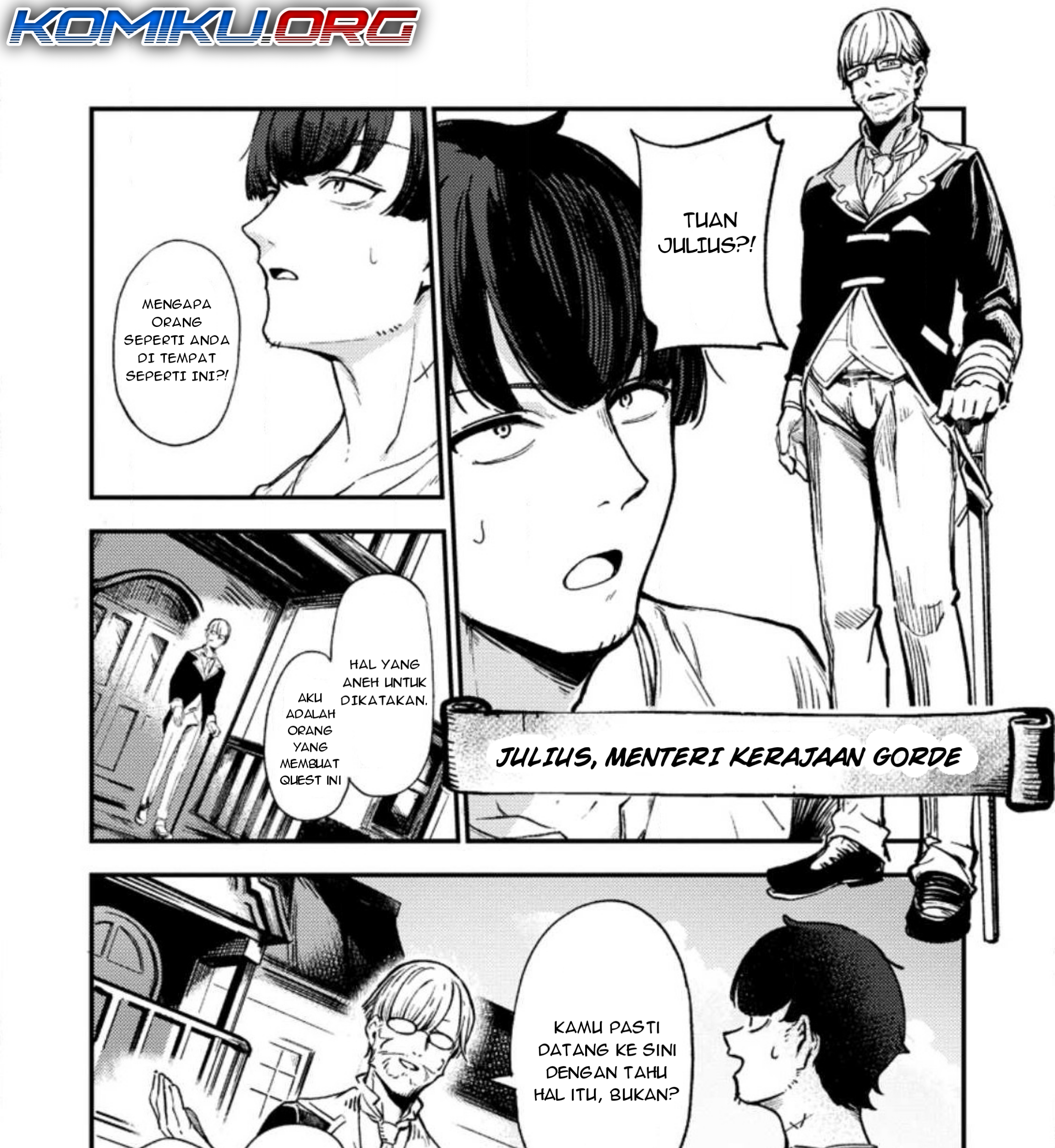 Baca Saikyou Kyuutei Shinan-yaku no Ossan, Tsuihousareta Hekichi de Musou Suru ~Maboroshi to Natta Shuzoku no Bishoujo-tachi wo Sodatete Henkyou wo Kaitaku~ Chapter 1.2 Gambar 2