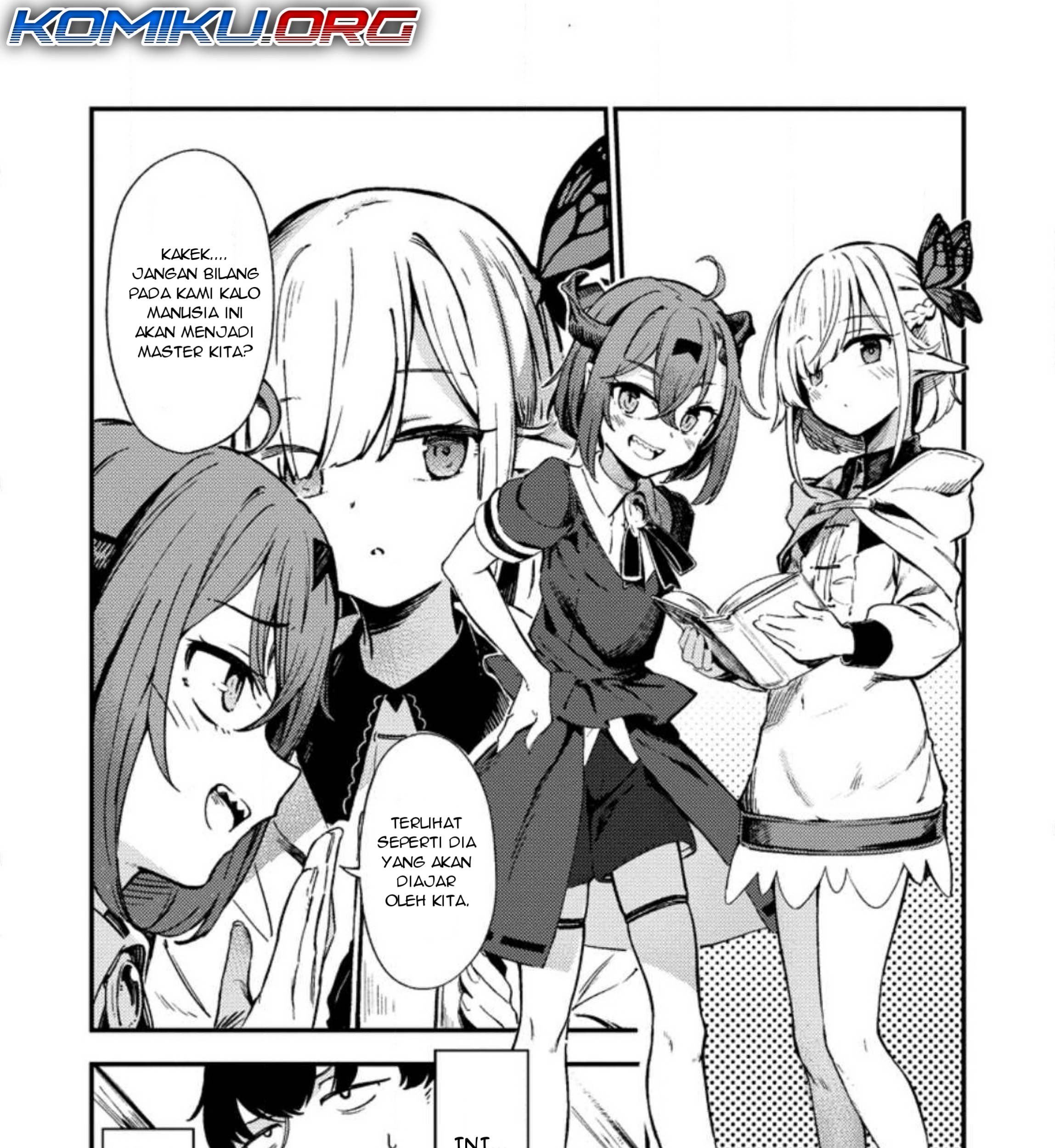 Saikyou Kyuutei Shinan-yaku no Ossan, Tsuihousareta Hekichi de Musou Suru ~Maboroshi to Natta Shuzoku no Bishoujo-tachi wo Sodatete Henkyou wo Kaitaku~ Chapter 1.2 Gambar 6