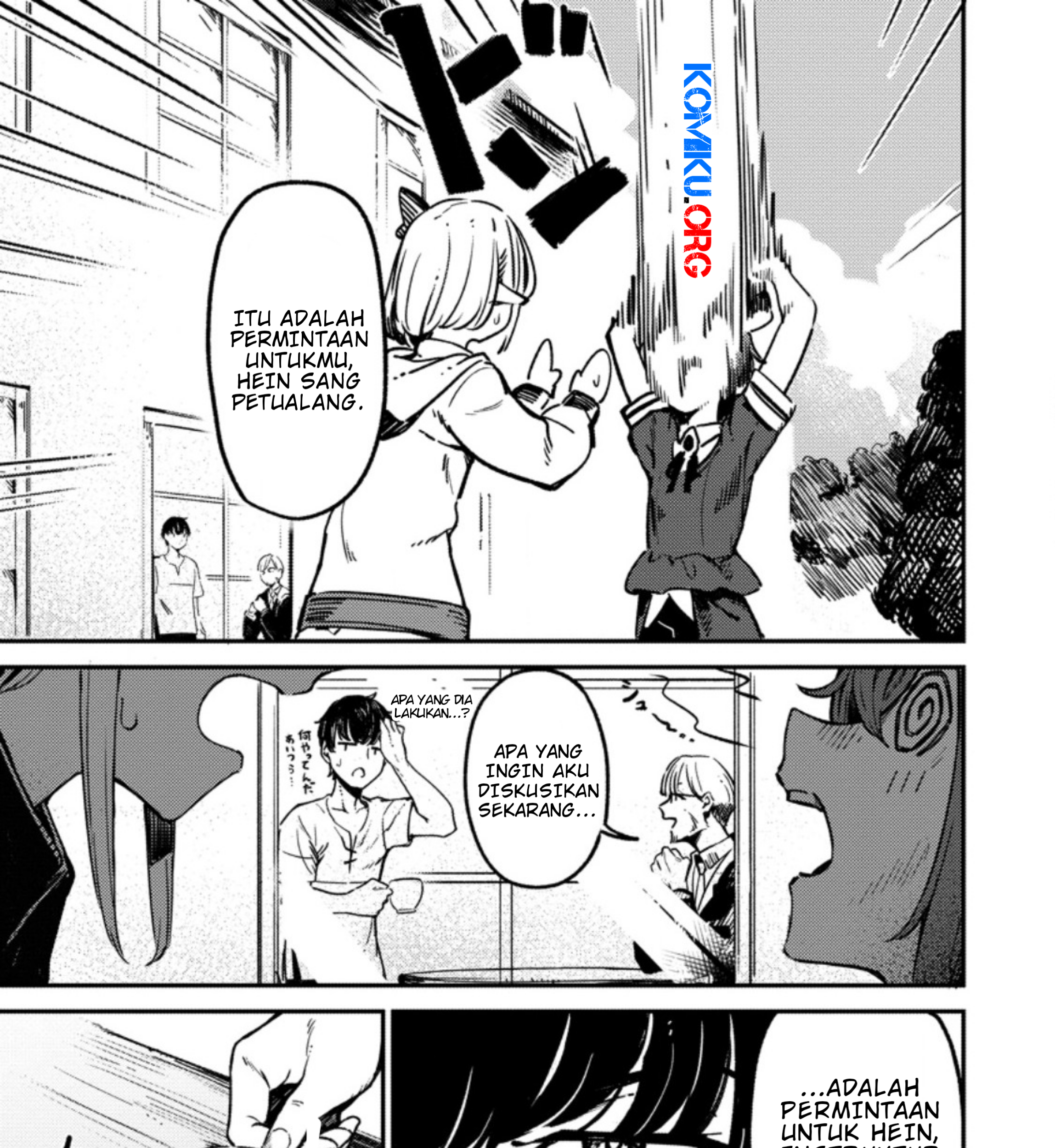 Saikyou Kyuutei Shinan-yaku no Ossan, Tsuihousareta Hekichi de Musou Suru ~Maboroshi to Natta Shuzoku no Bishoujo-tachi wo Sodatete Henkyou wo Kaitaku~ Chapter 2.1 Gambar 6