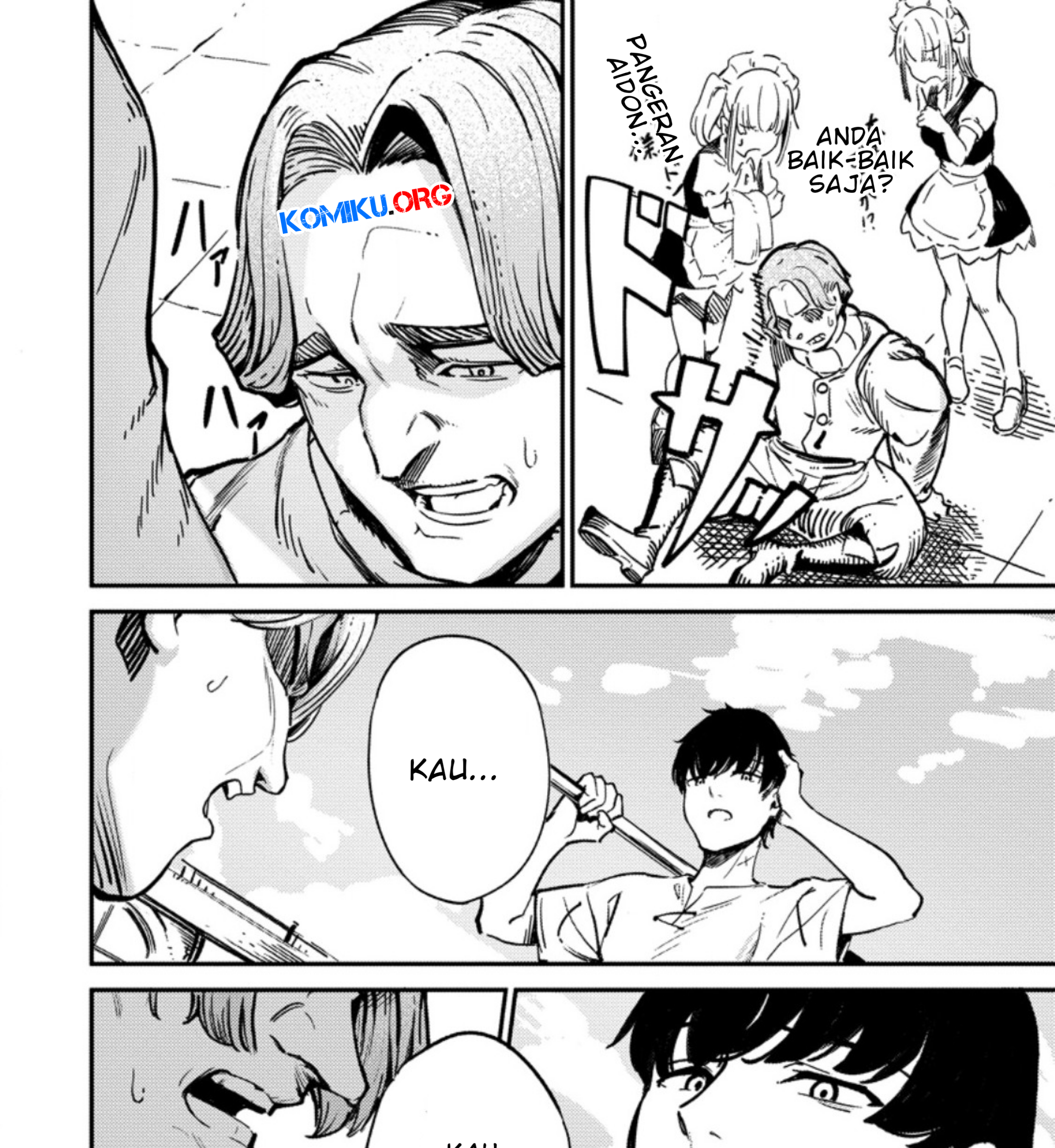 Saikyou Kyuutei Shinan-yaku no Ossan, Tsuihousareta Hekichi de Musou Suru ~Maboroshi to Natta Shuzoku no Bishoujo-tachi wo Sodatete Henkyou wo Kaitaku~ Chapter 2.1 Gambar 12