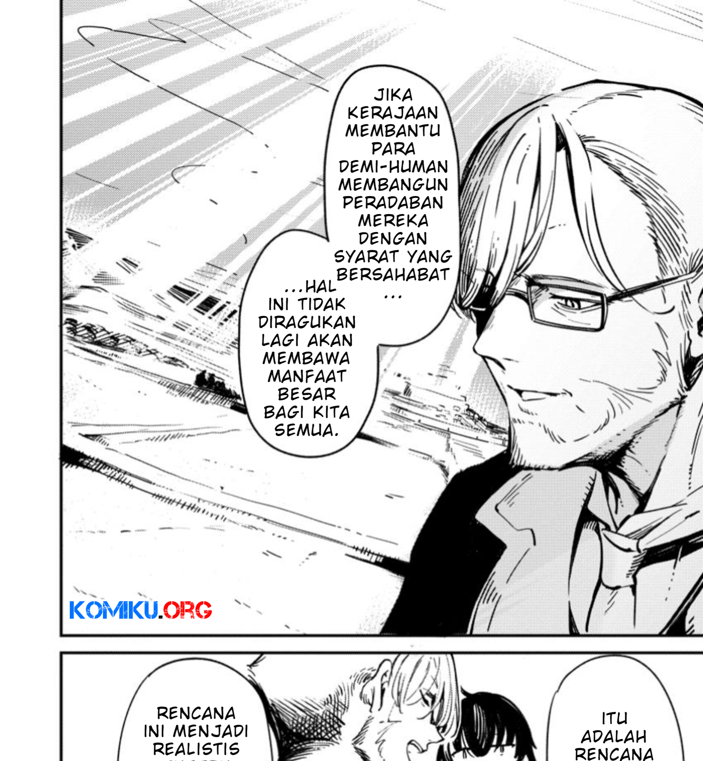 Saikyou Kyuutei Shinan-yaku no Ossan, Tsuihousareta Hekichi de Musou Suru ~Maboroshi to Natta Shuzoku no Bishoujo-tachi wo Sodatete Henkyou wo Kaitaku~ Chapter 2.3 Gambar 12