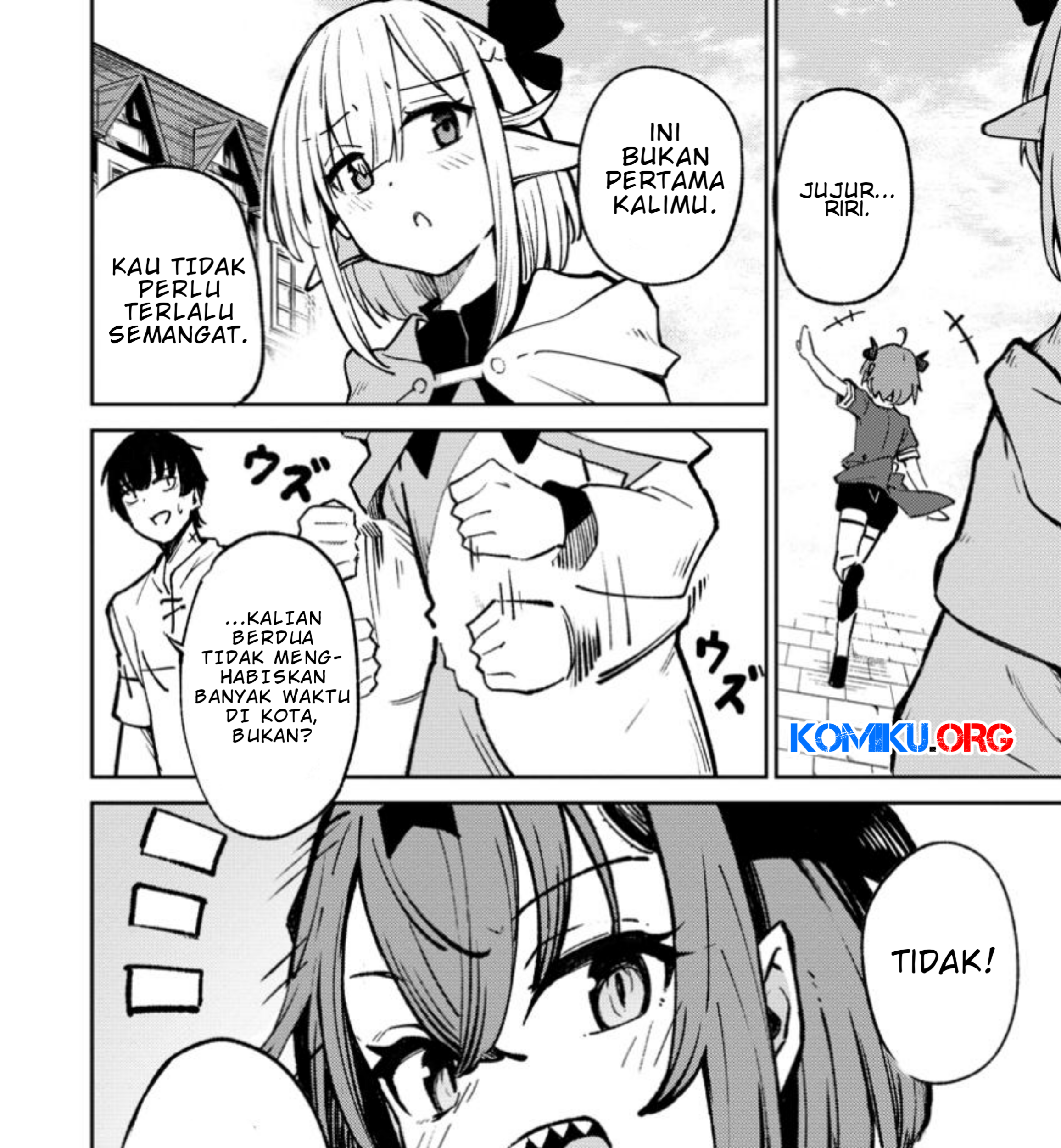Saikyou Kyuutei Shinan-yaku no Ossan, Tsuihousareta Hekichi de Musou Suru ~Maboroshi to Natta Shuzoku no Bishoujo-tachi wo Sodatete Henkyou wo Kaitaku~ Chapter 4.1 Gambar 4