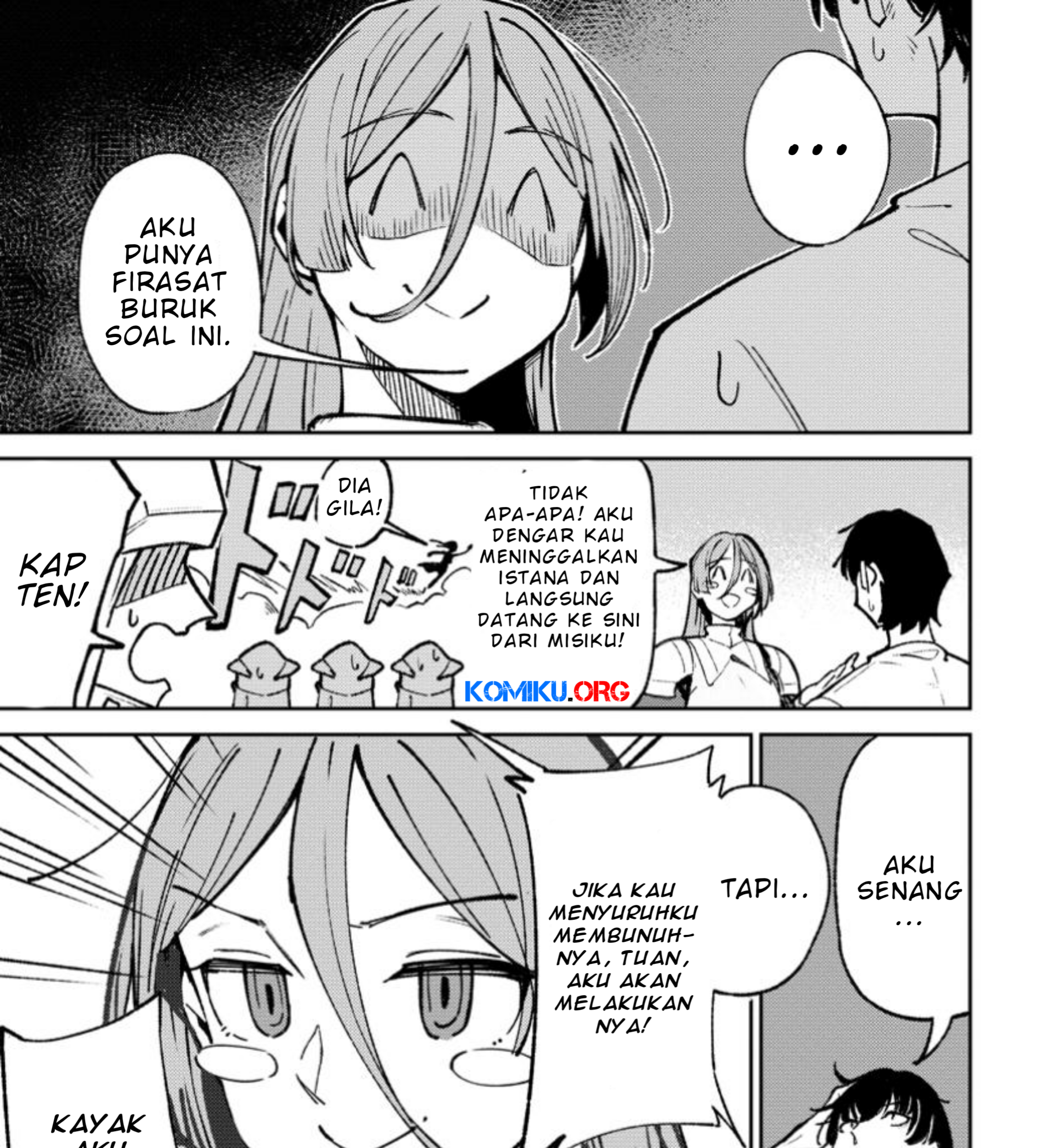 Saikyou Kyuutei Shinan-yaku no Ossan, Tsuihousareta Hekichi de Musou Suru ~Maboroshi to Natta Shuzoku no Bishoujo-tachi wo Sodatete Henkyou wo Kaitaku~ Chapter 4.2 Gambar 12