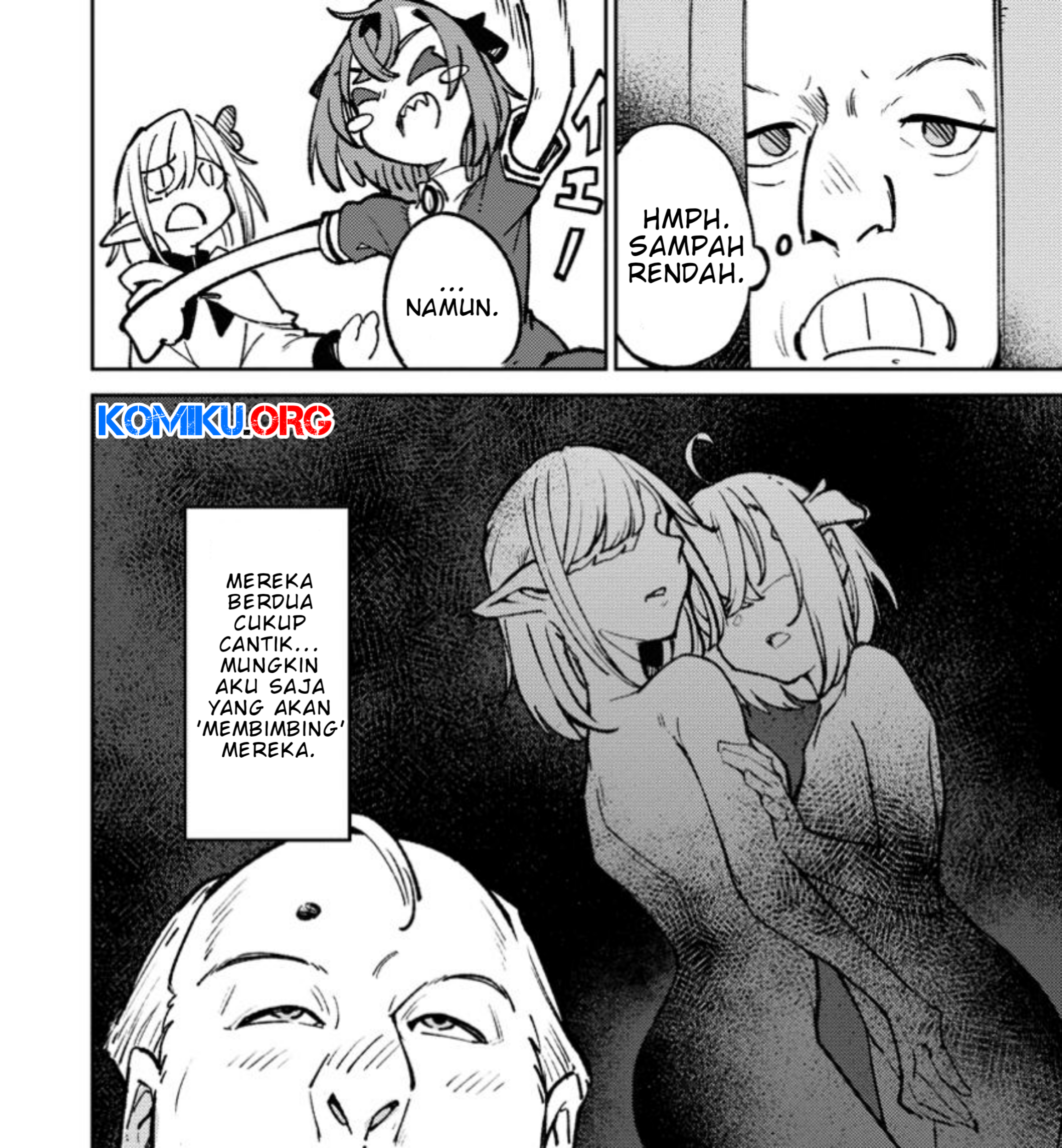 Saikyou Kyuutei Shinan-yaku no Ossan, Tsuihousareta Hekichi de Musou Suru ~Maboroshi to Natta Shuzoku no Bishoujo-tachi wo Sodatete Henkyou wo Kaitaku~ Chapter 4.3 Gambar 12