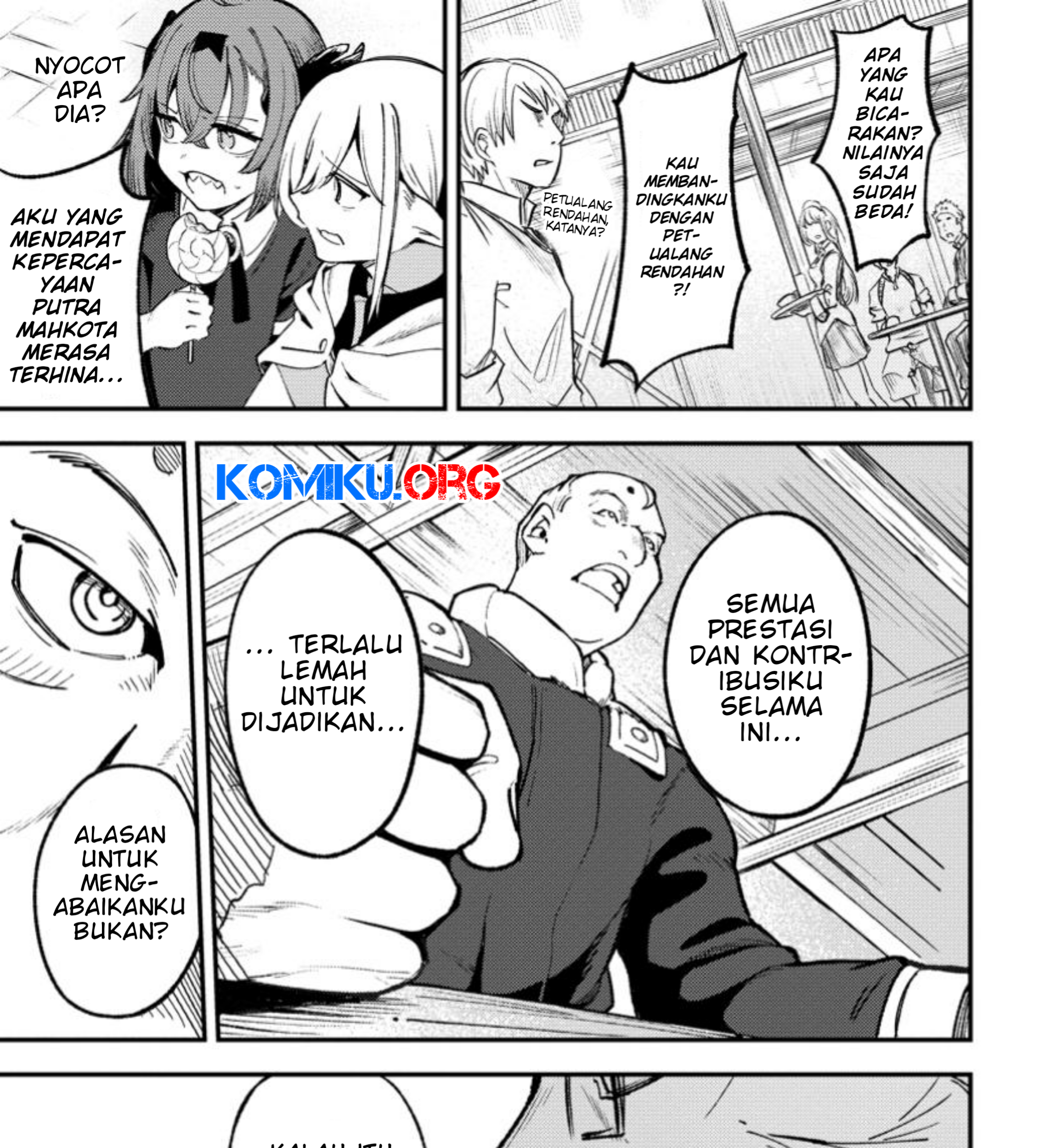 Saikyou Kyuutei Shinan-yaku no Ossan, Tsuihousareta Hekichi de Musou Suru ~Maboroshi to Natta Shuzoku no Bishoujo-tachi wo Sodatete Henkyou wo Kaitaku~ Chapter 5.1 Gambar 22