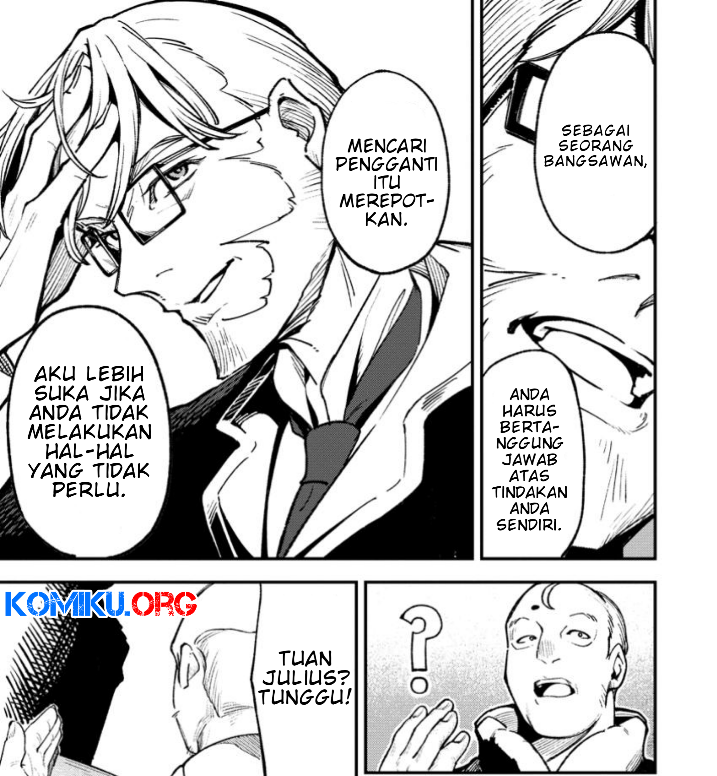Saikyou Kyuutei Shinan-yaku no Ossan, Tsuihousareta Hekichi de Musou Suru ~Maboroshi to Natta Shuzoku no Bishoujo-tachi wo Sodatete Henkyou wo Kaitaku~ Chapter 5.1 Gambar 14