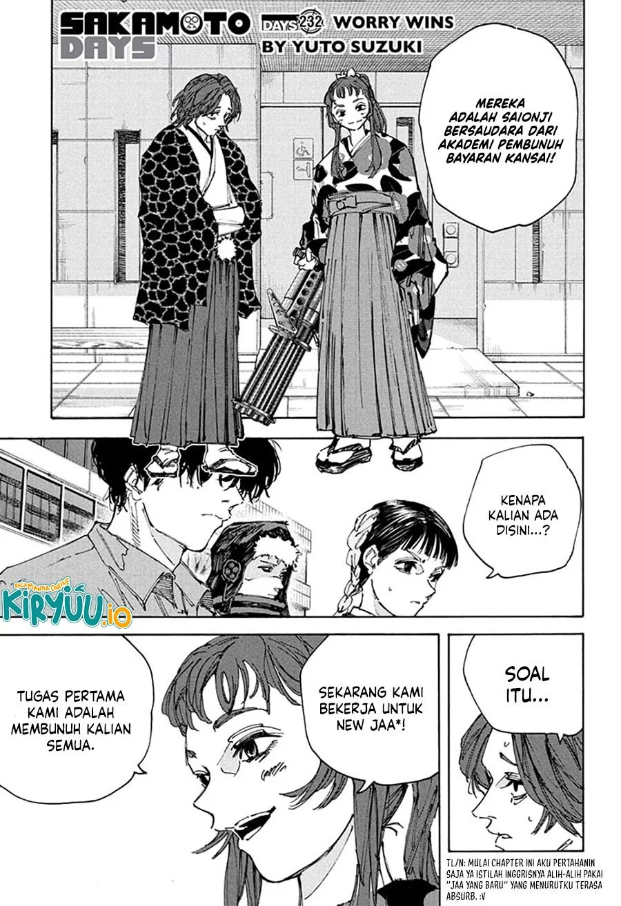 Baca  Sakamoto Days Chapter 232 Gambar 2