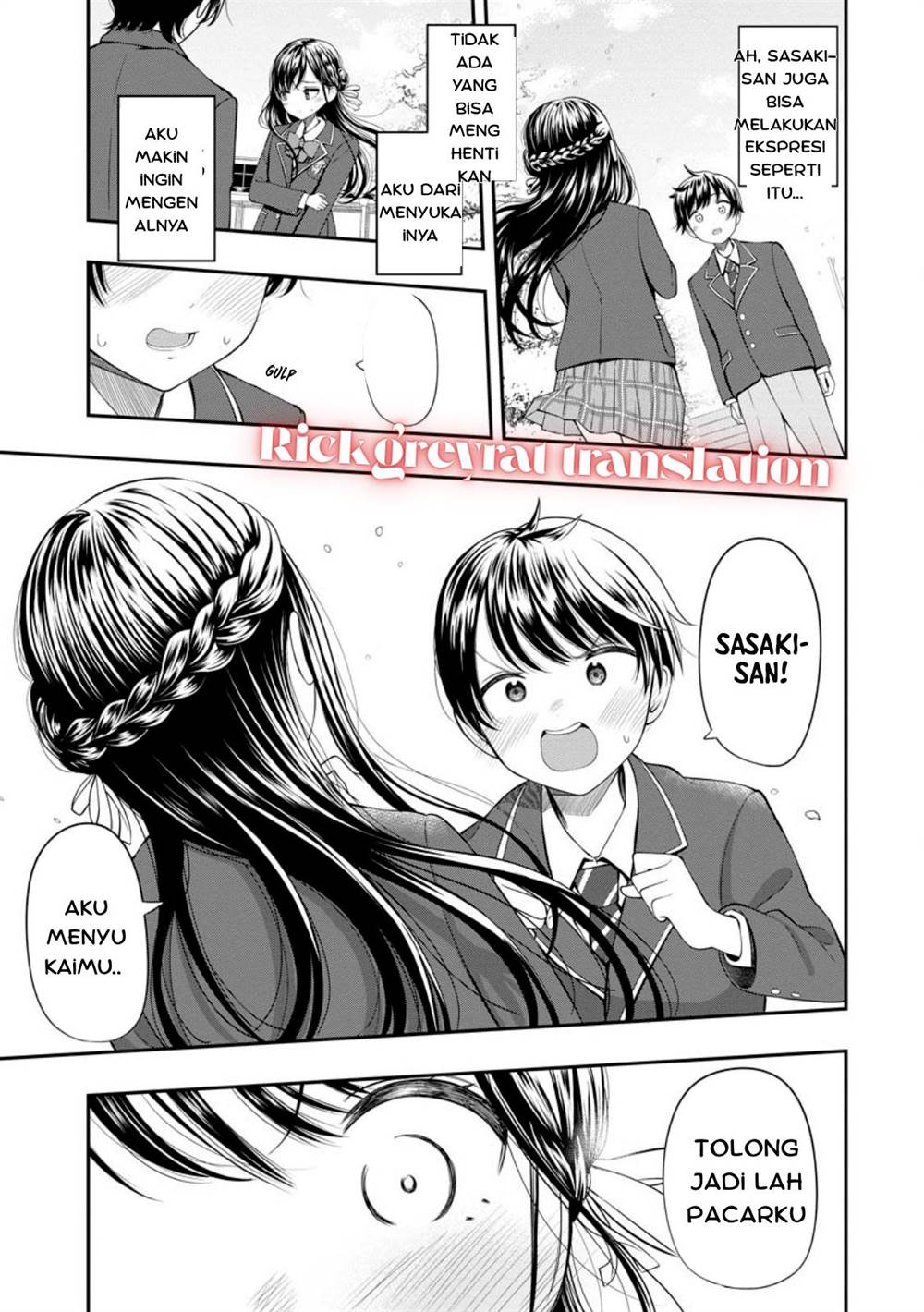 Sasaki-san wa Chotto dake Sugoi. Chapter 1 Gambar 10