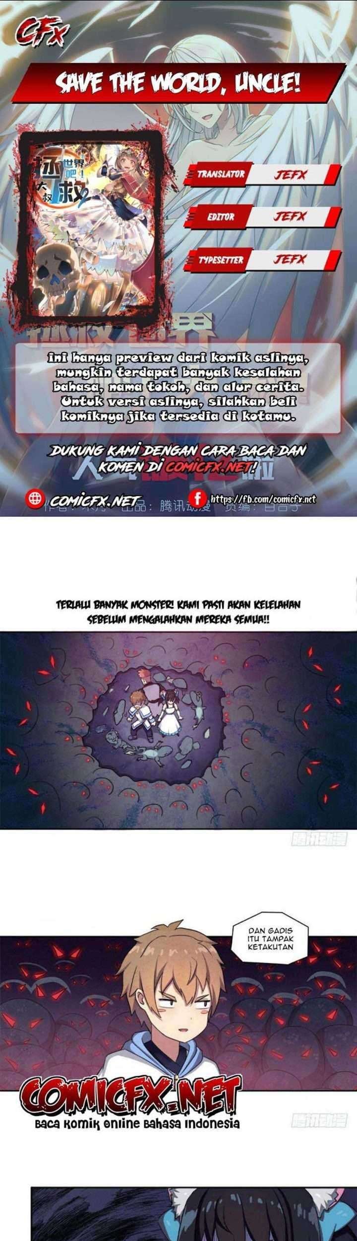 Baca Komik Save the world! UNCLE Chapter 13 Gambar 1