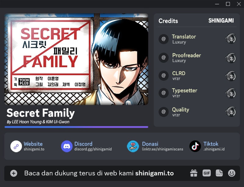 Baca Komik Secret Family Chapter 15 Gambar 1
