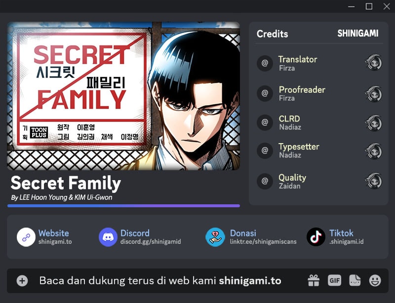 Baca Komik Secret Family Chapter 24 Gambar 1