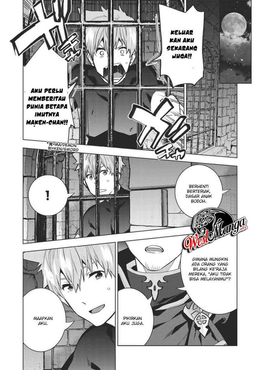 Baca  Seikenshi-sama no Maken-chan Chapter 1.2 Gambar 2