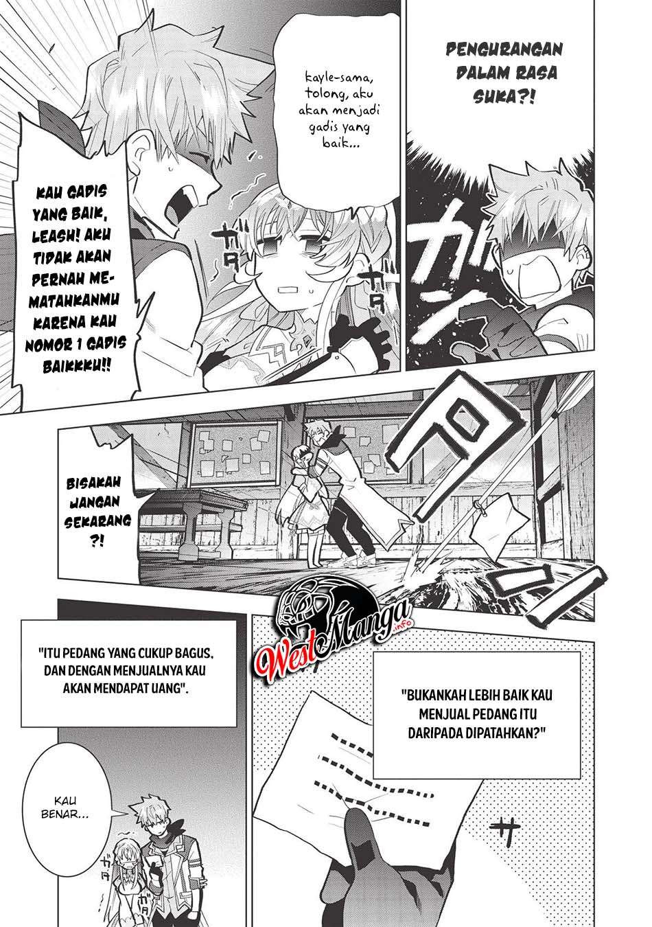 Seikenshi-sama no Maken-chan Chapter 3 Gambar 13