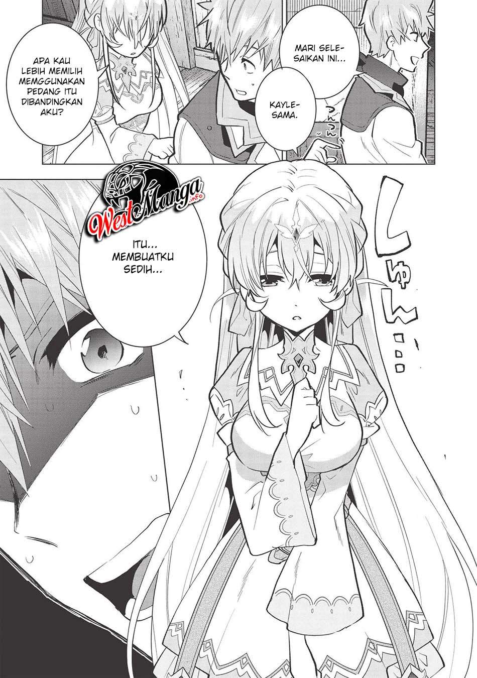 Seikenshi-sama no Maken-chan Chapter 3 Gambar 7