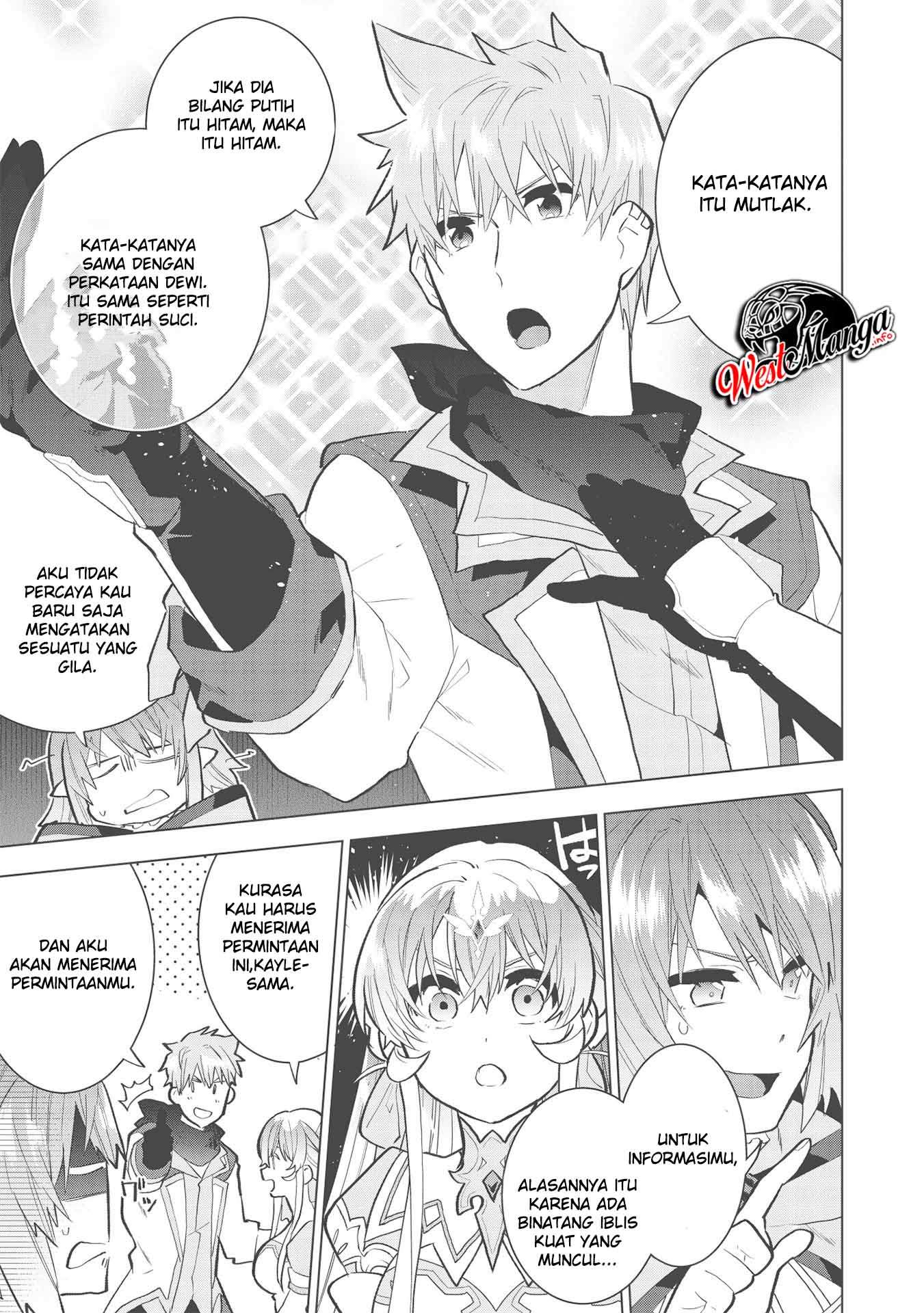 Seikenshi-sama no Maken-chan Chapter 5 Gambar 11