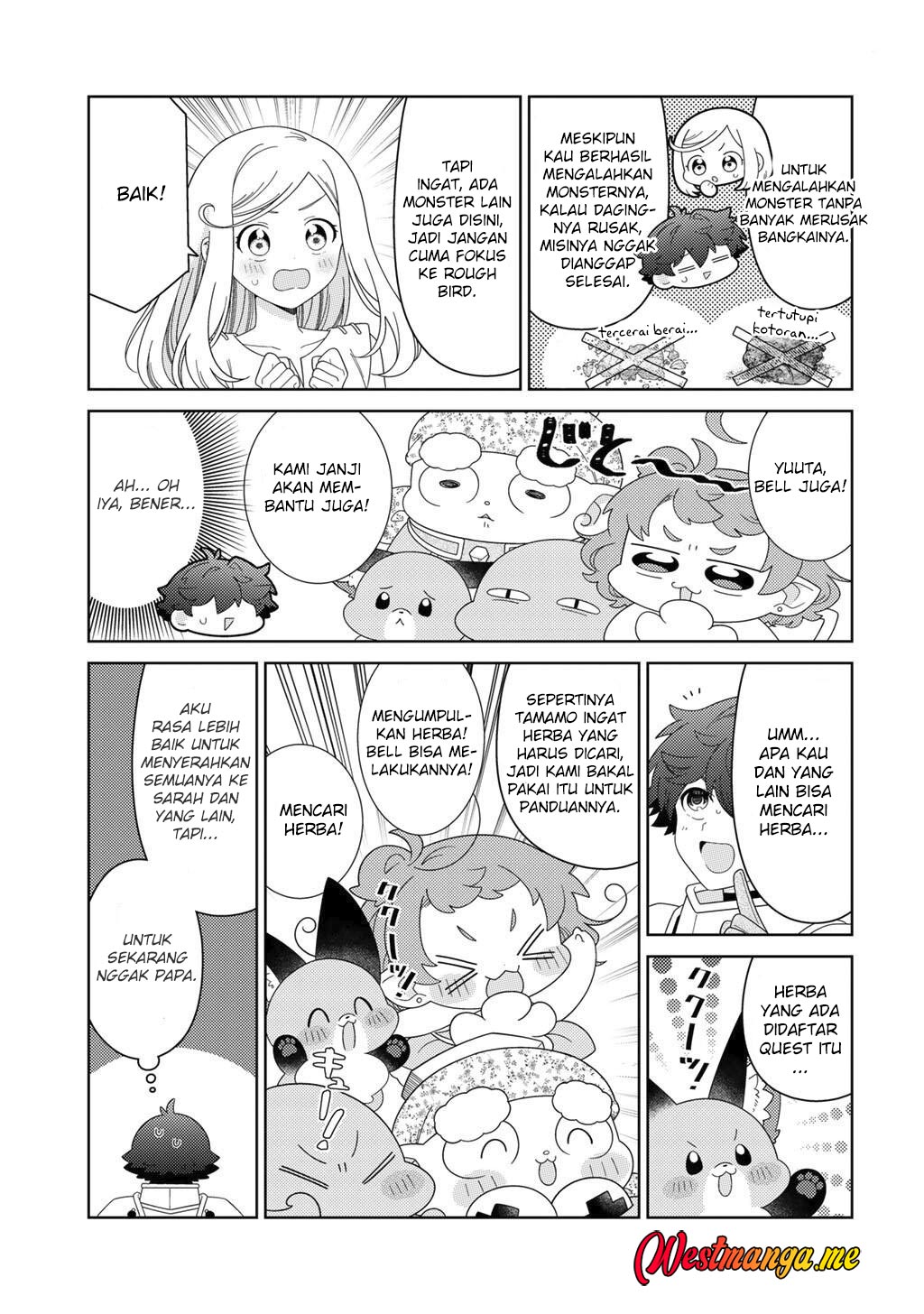 Seirei-tachi no Rakuen to Risou no Isekai Seikatsu Chapter 74 Gambar 4