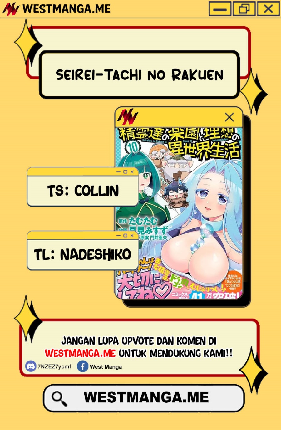 Seirei-tachi no Rakuen to Risou no Isekai Seikatsu Chapter 77 Gambar 4