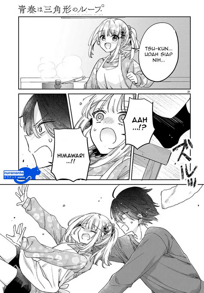 Seishun wa Sankakkei no Loop Chapter 4 Gambar 22