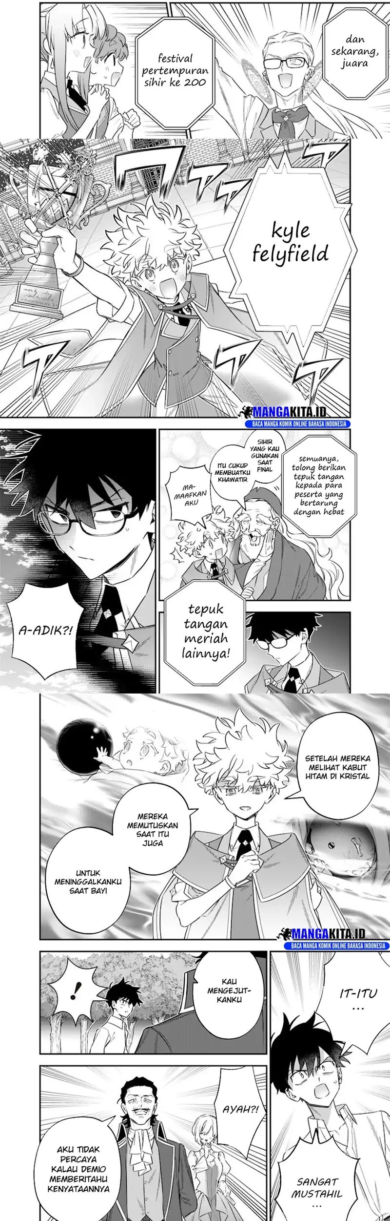 Sekai ni Hitori, Zenzokusei Mahou no Tsukaite Chapter 45 Gambar 4