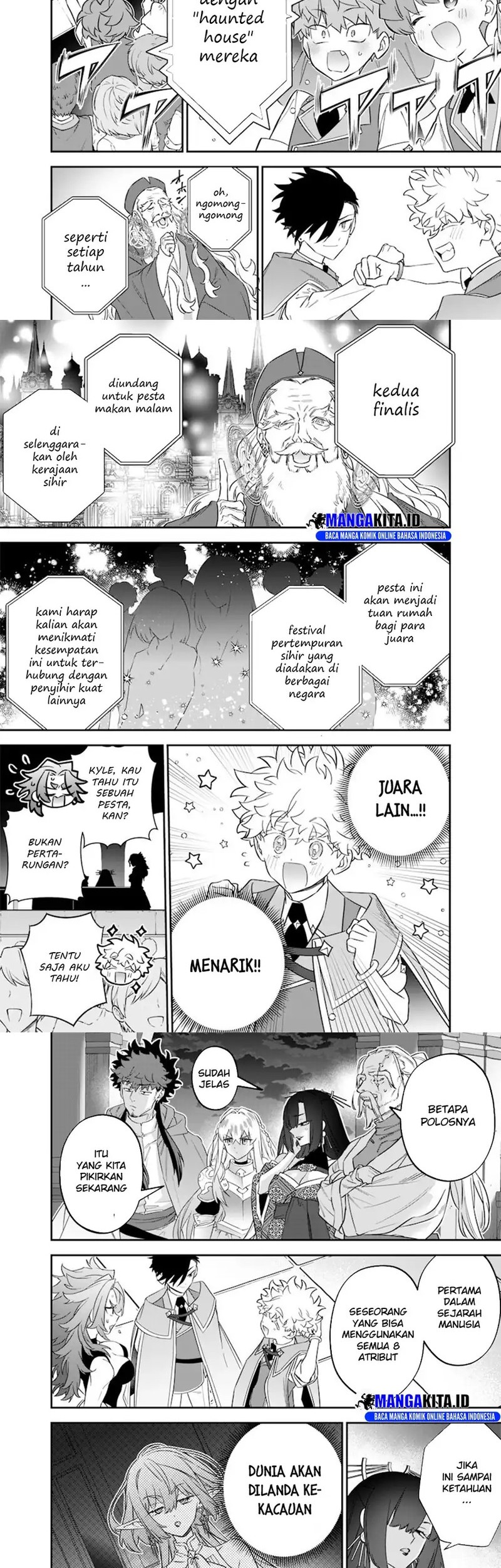 Sekai ni Hitori, Zenzokusei Mahou no Tsukaite Chapter 45 Gambar 12