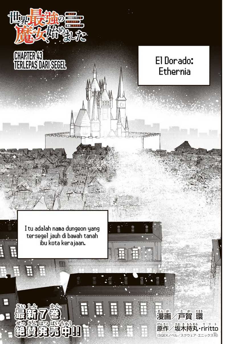 Baca  Sekai Saikyou no Majo, Hajimemashita Chapter 43 Gambar 2