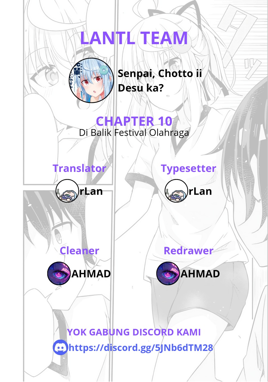 Baca Komik Senpai, Chotto ii Desu ka? Chapter 10 Gambar 1