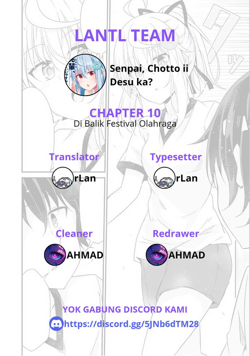 Baca Komik Senpai, Chotto ii Desu ka? Chapter 10 Gambar 1