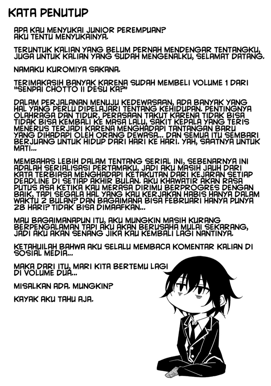 Senpai, Chotto ii Desu ka? Chapter 6.5 Gambar 8