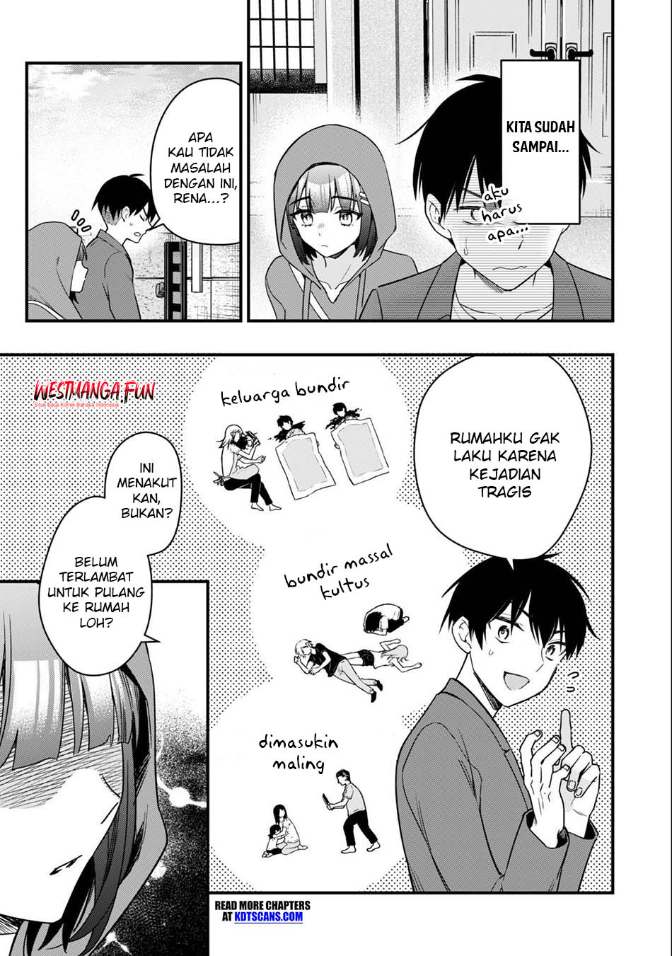 Senpai, Jitaku Keibiin no Koyou wa Ikaga desu ka? Chapter 1 Gambar 27