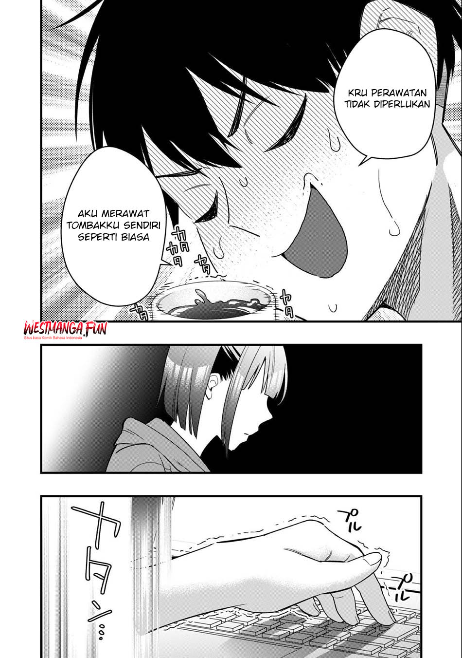 Senpai, Jitaku Keibiin no Koyou wa Ikaga desu ka? Chapter 1 Gambar 38