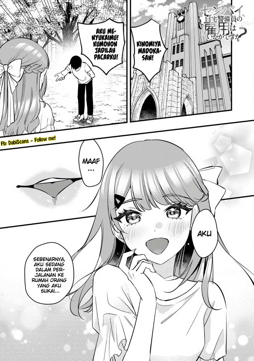 Baca  Senpai, Jitaku Keibiin no Koyou wa Ikaga desu ka? Chapter 6 Gambar 2