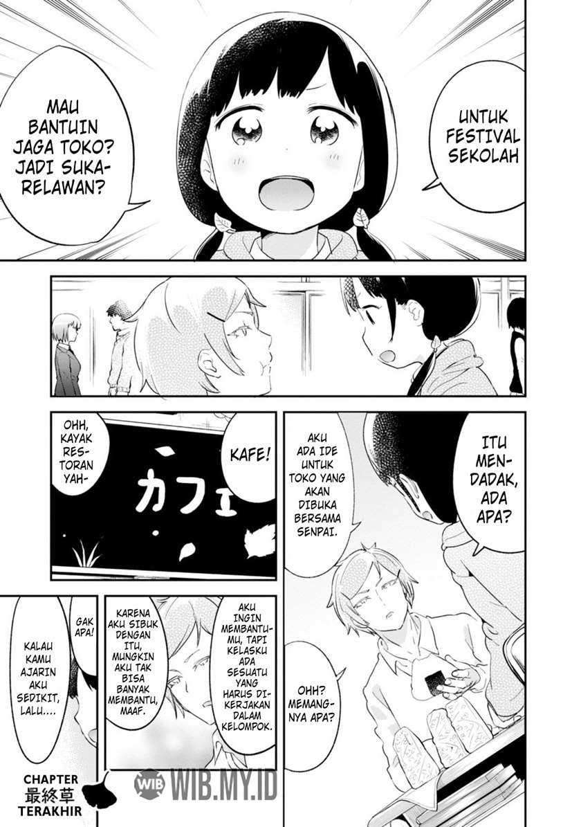 Baca Senpai, Sore hitokuchi kudasai! Chapter 34 Gambar 2